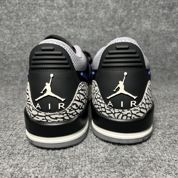 Jordan Legacy 312 Low Shoes Mens Size 11 Elephant Print Black Royal CD7069-041 - Picture 4 of 8
